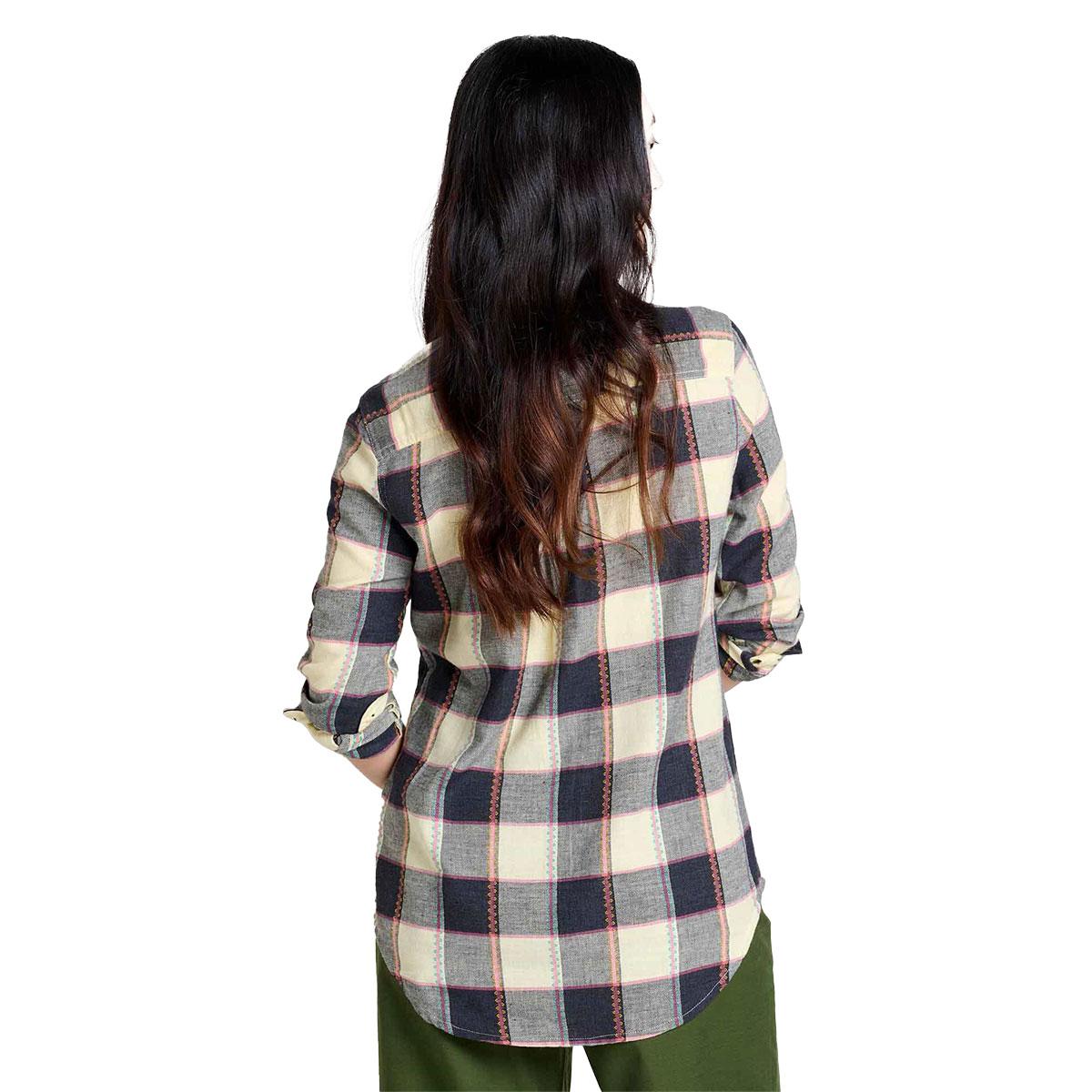 Toad&Co ReForm Flannel Shirt Women's in Barley Buffalo Check